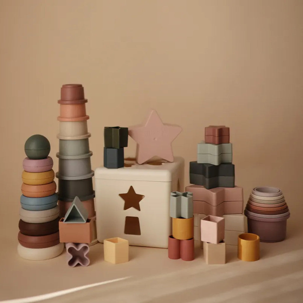 Mushie Stacking Tower - Original