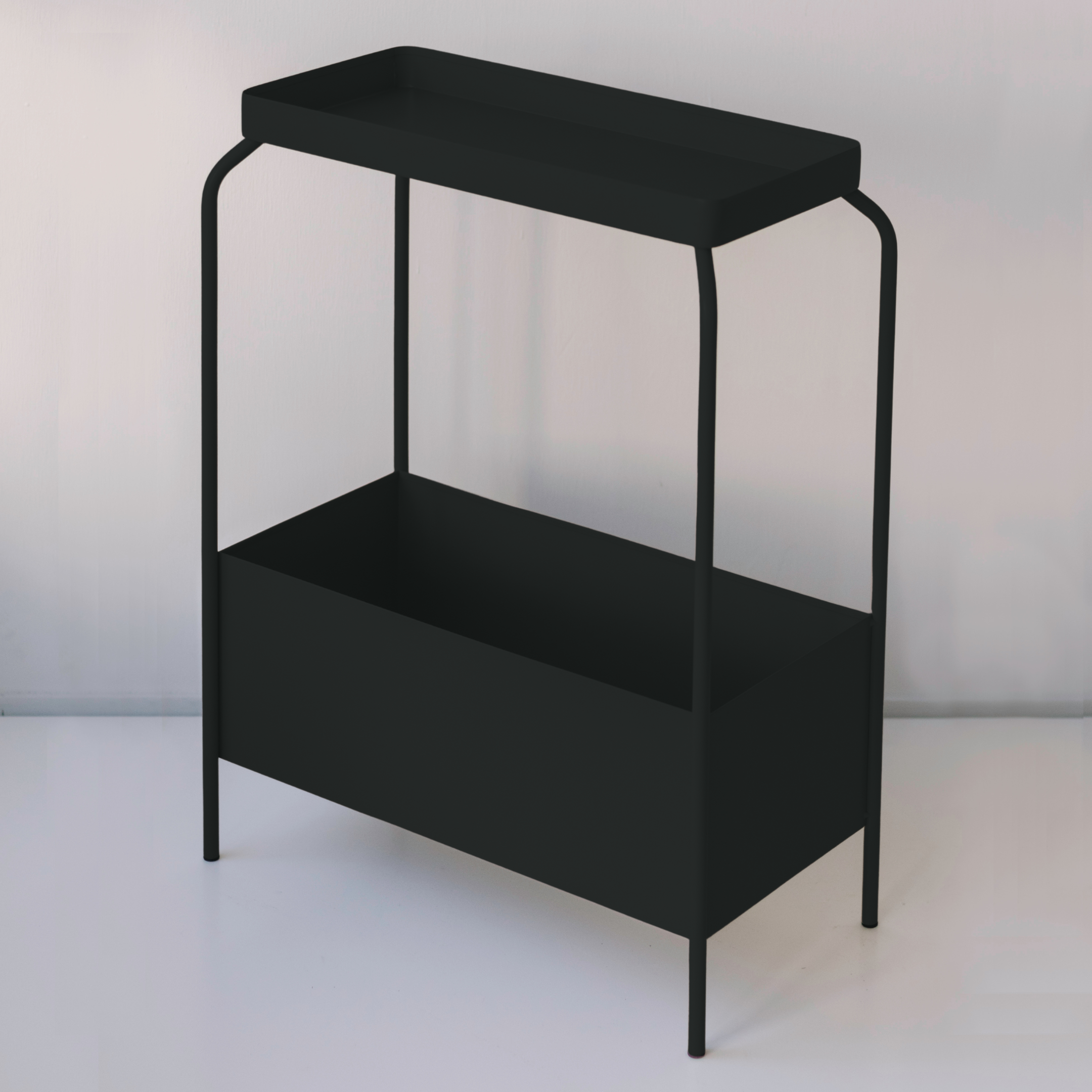 Garcia Metal Planter Stand - Black
