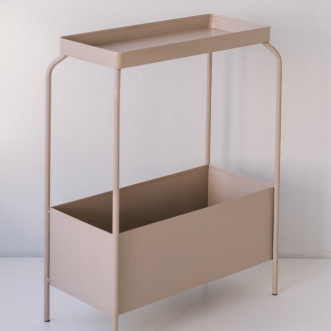 Garcia Metal Planter Stand - Latte