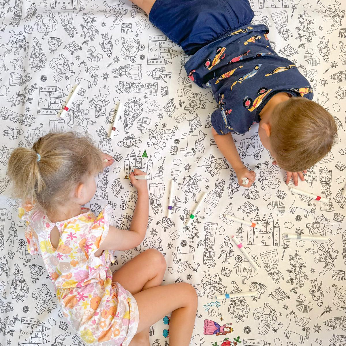 Colour me kids - Tablecloth set