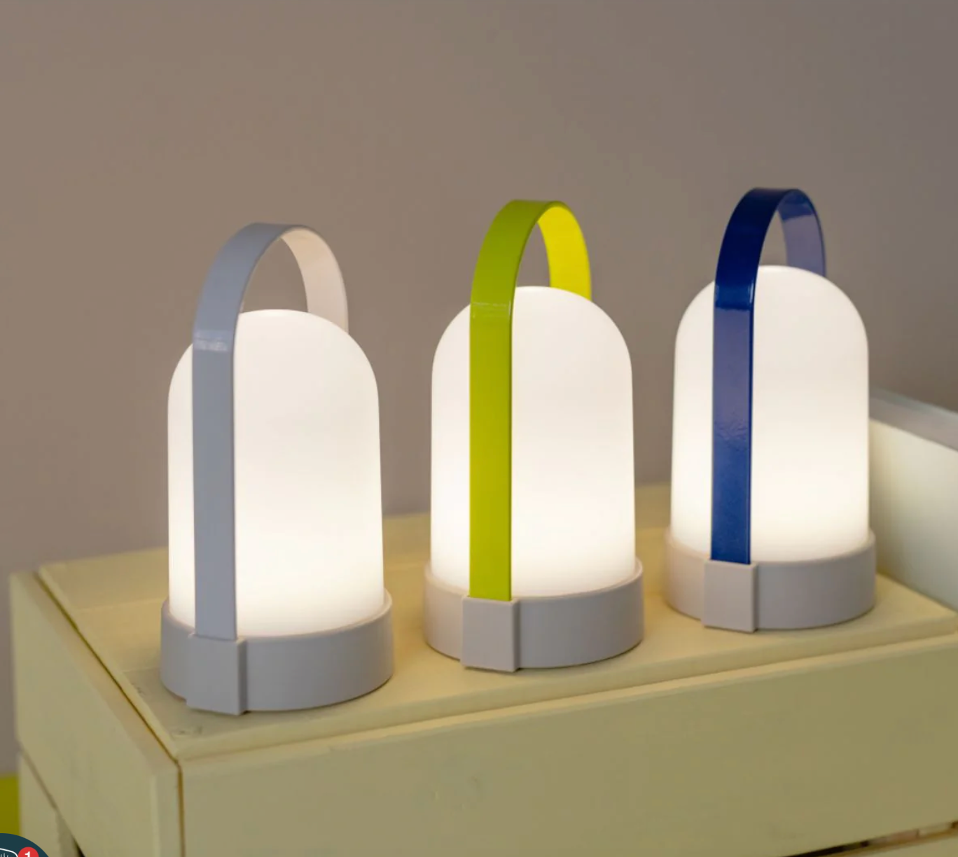 Remember Portable LED Lamps - Set of 3