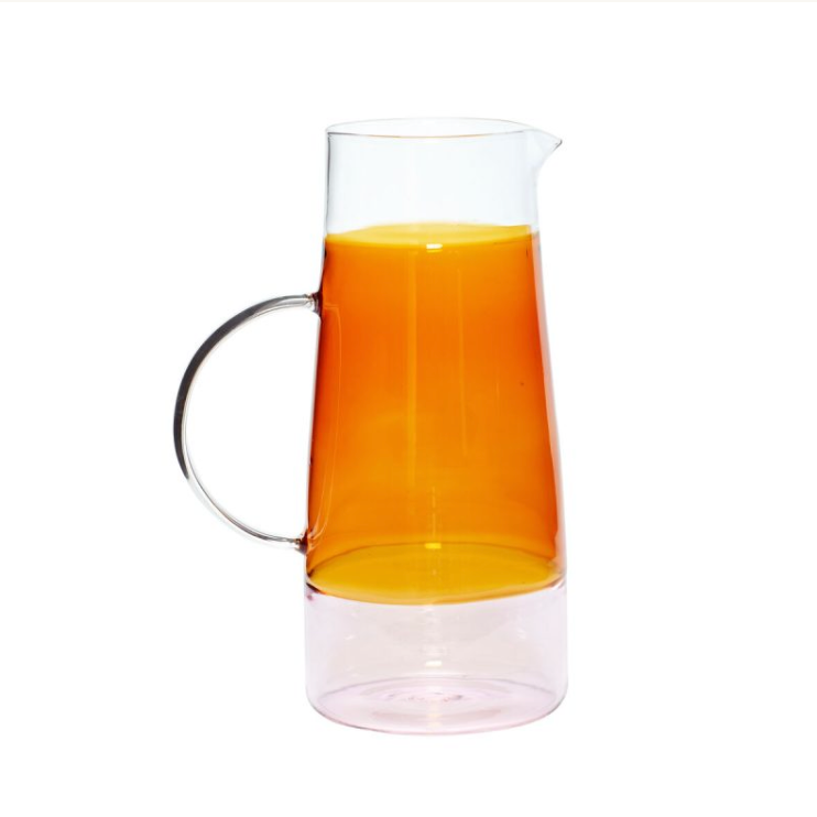 Hübsch Lemonade Jug Amber