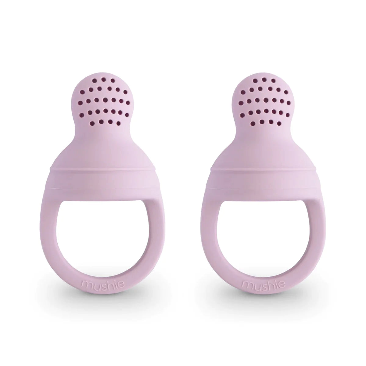 Mushie Food Feeder 2 Pack - Soft Lilac