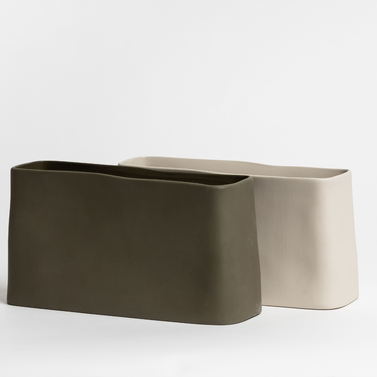 Haan Planter - Olive Green