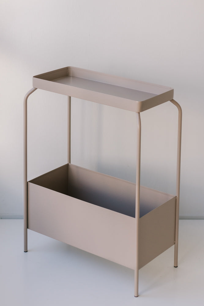 Garcia Metal Planter Stand - Latte