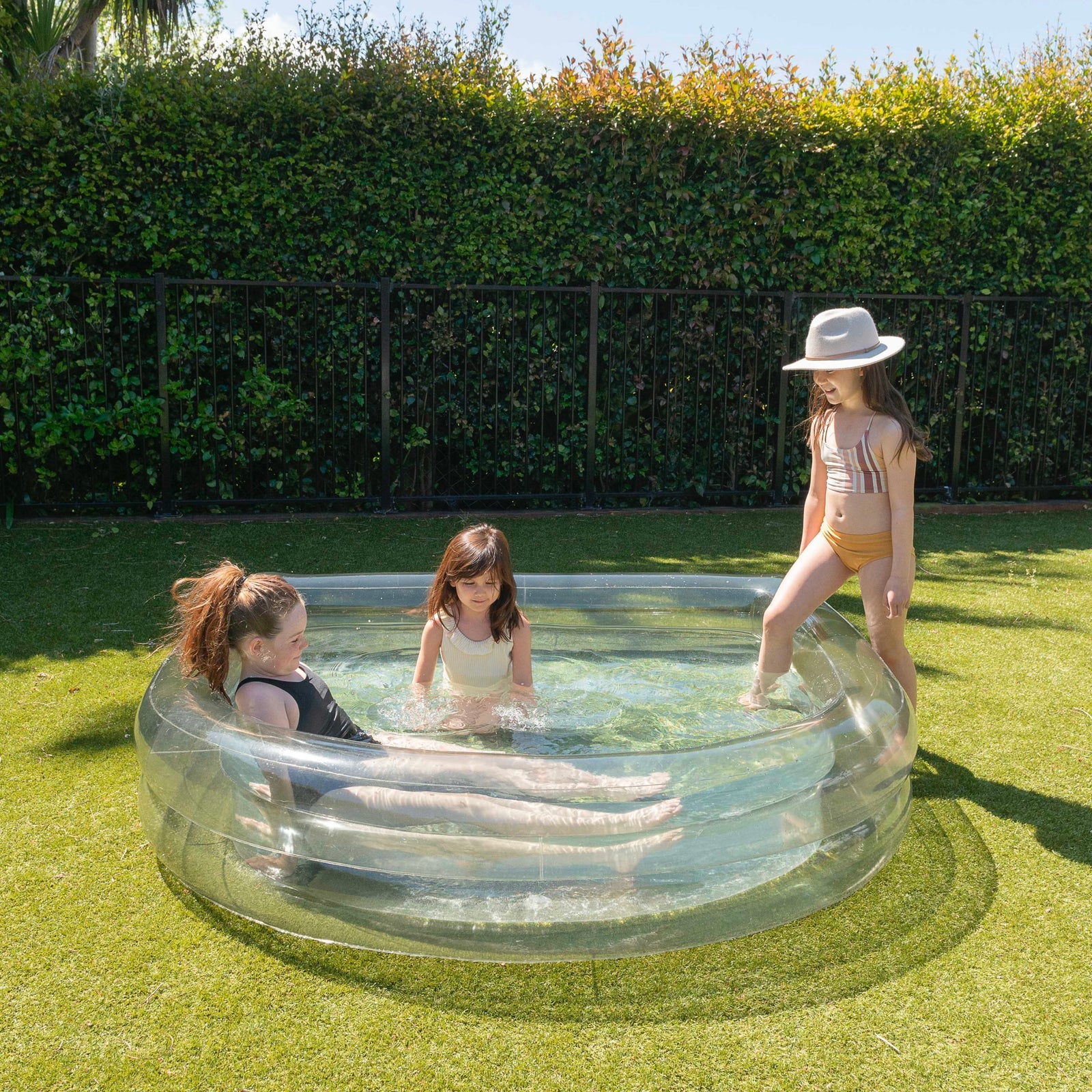 Pewter Translucent Arch Paddling Pool