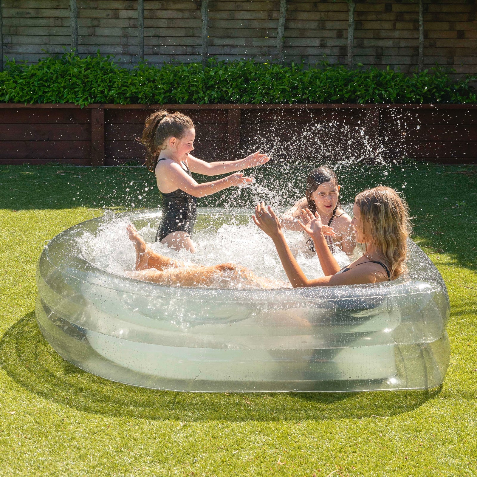 Pewter Translucent Arch Paddling Pool