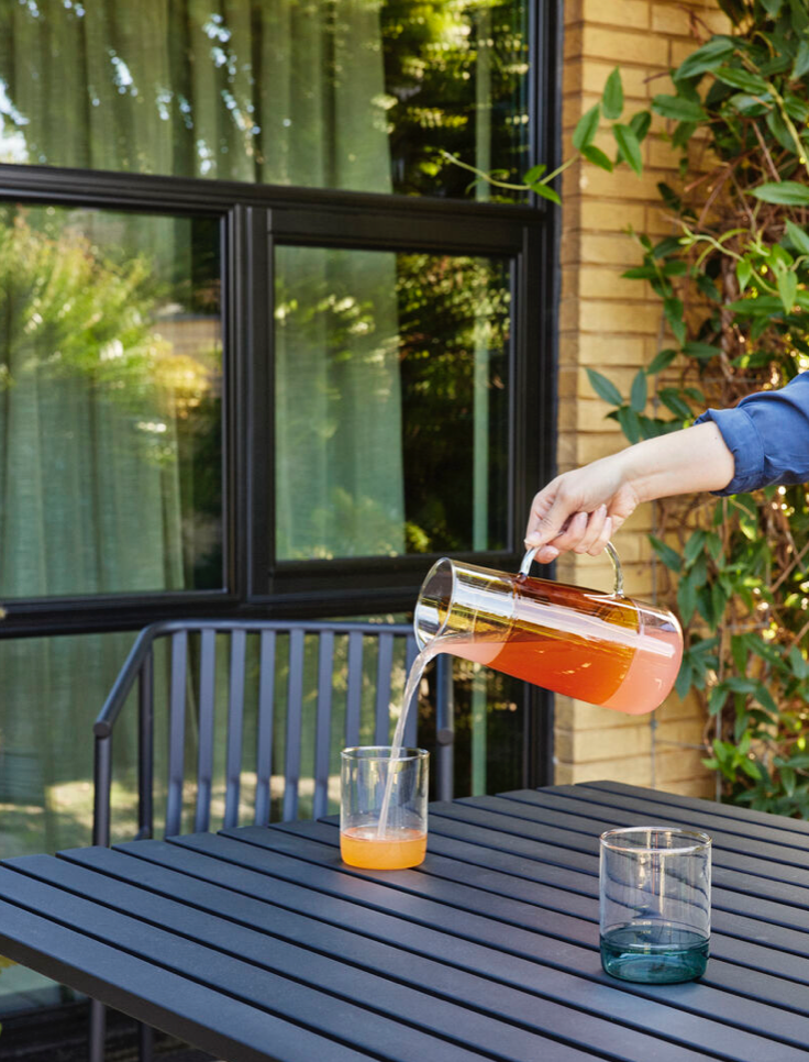 Hübsch Lemonade Jug Amber